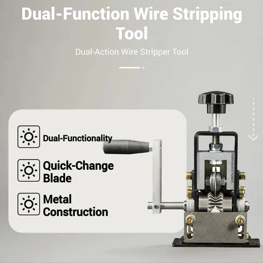 Wire Stripping Machine | Manual & Electric Drill