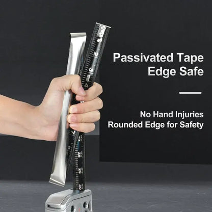 Stainless Steel Retractable Tape Measure