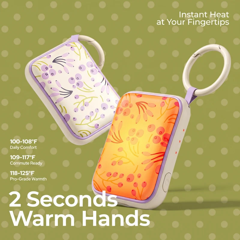 Rechargeable Hand Warmers, 2-Pack