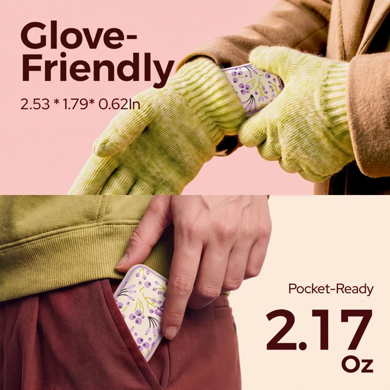 Rechargeable Hand Warmers, 2-Pack