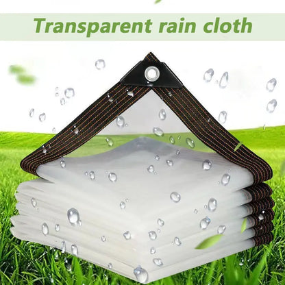 Waterproof Clear Tarp with Grommets
