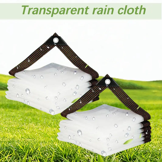 Waterproof Clear Tarp with Grommets