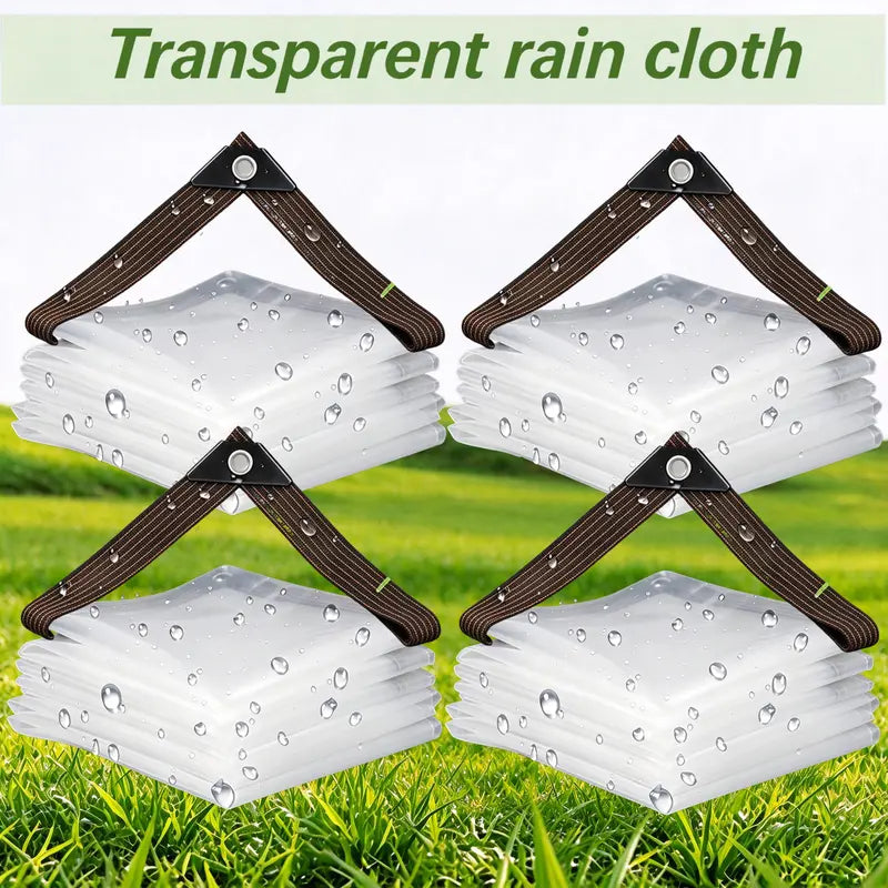 Waterproof Clear Tarp with Grommets