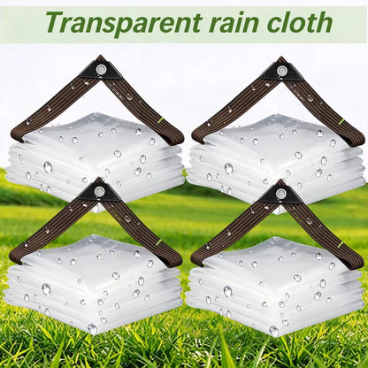 Waterproof Clear Tarp with Grommets