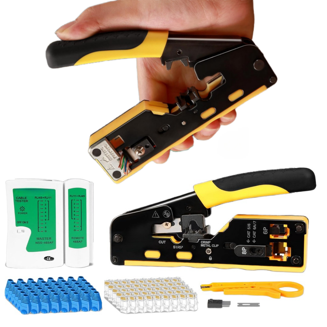 Klein Tools RJ45 Crimper & CAT6 Kit